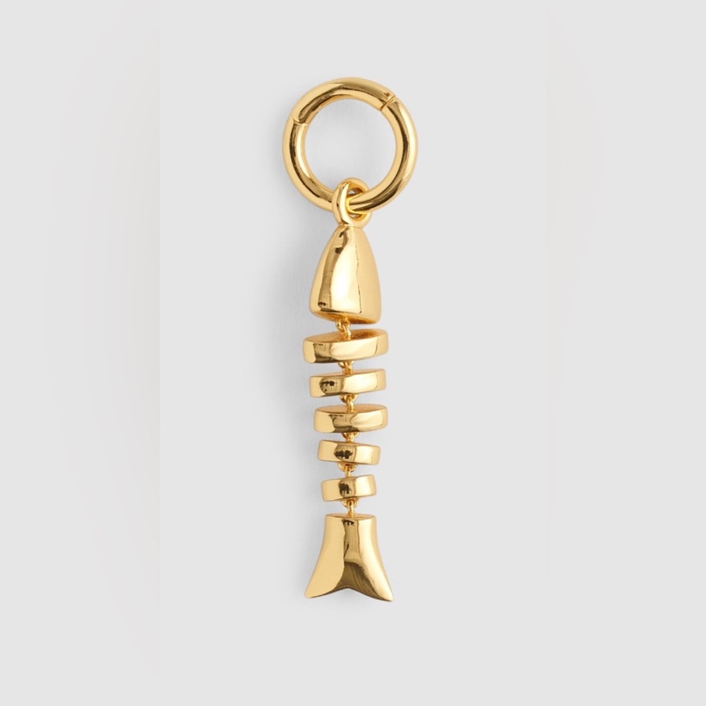 NWT MADEWELL Pierced Fish Charm